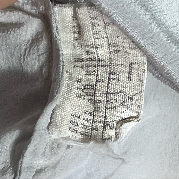 Maurizio Pecoraro Milano Sleeveless Blouse Light Blue Silk Top Italy Minimalist - Picture 10 of 10